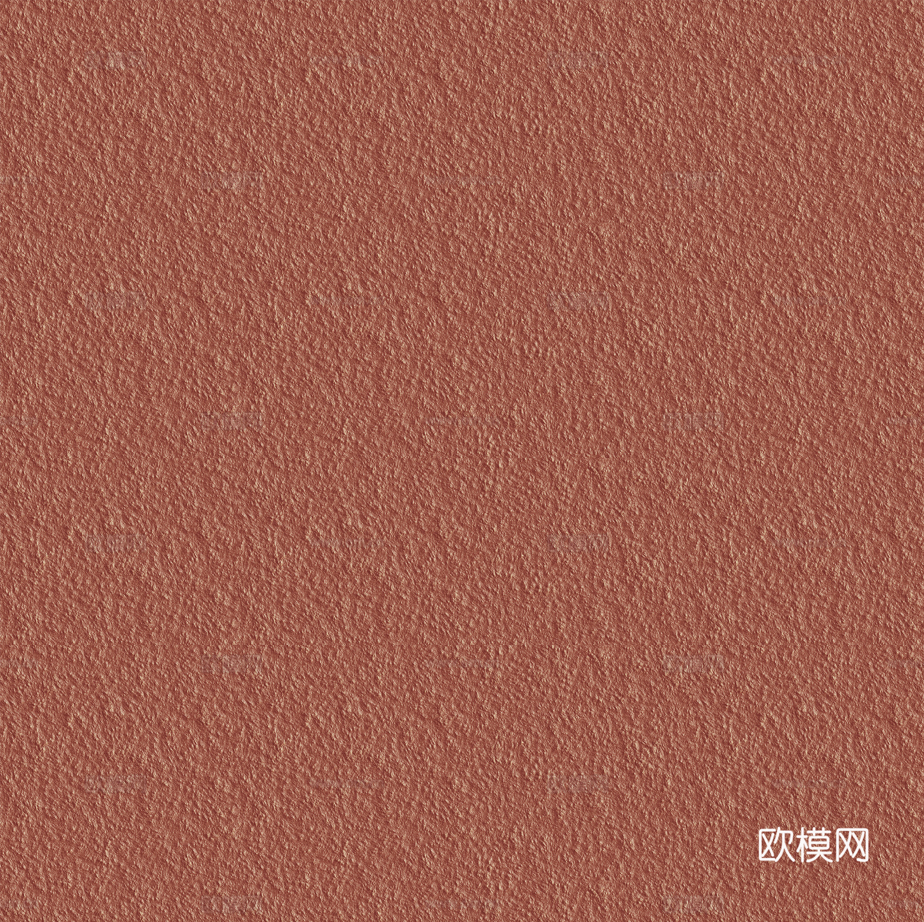 无缝橘红色真石漆