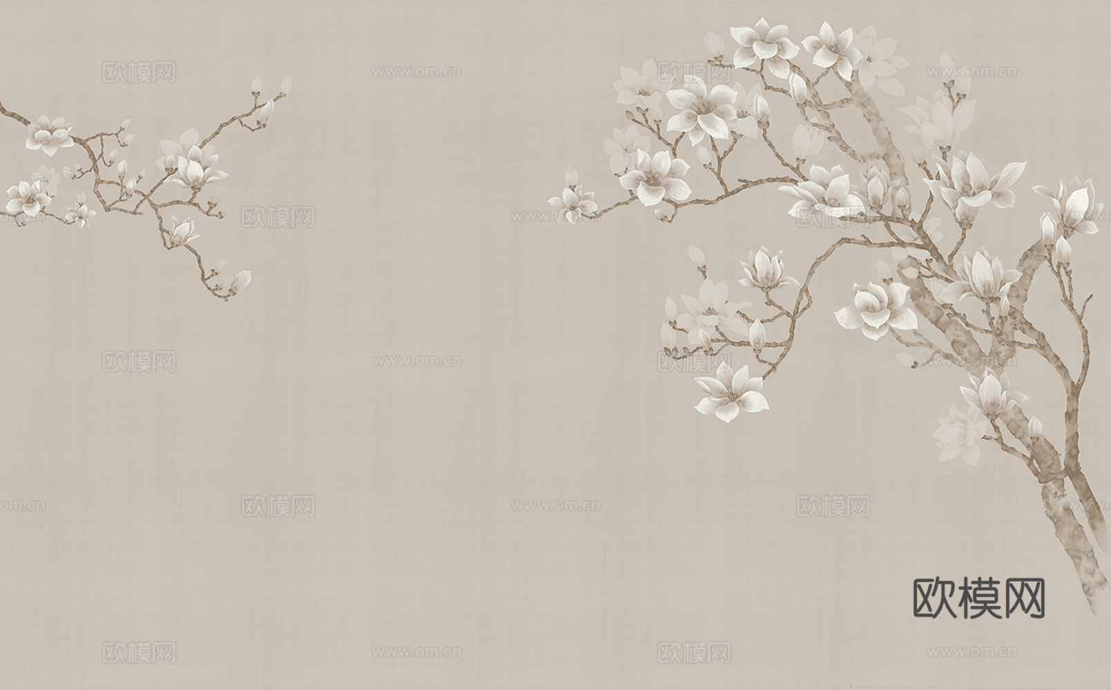 新中式花鸟壁纸