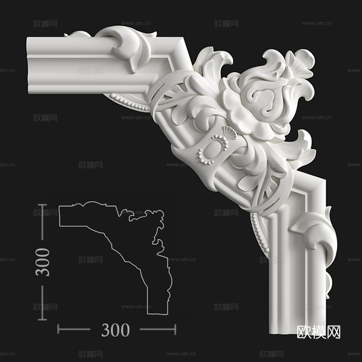 雕花免费3d模型