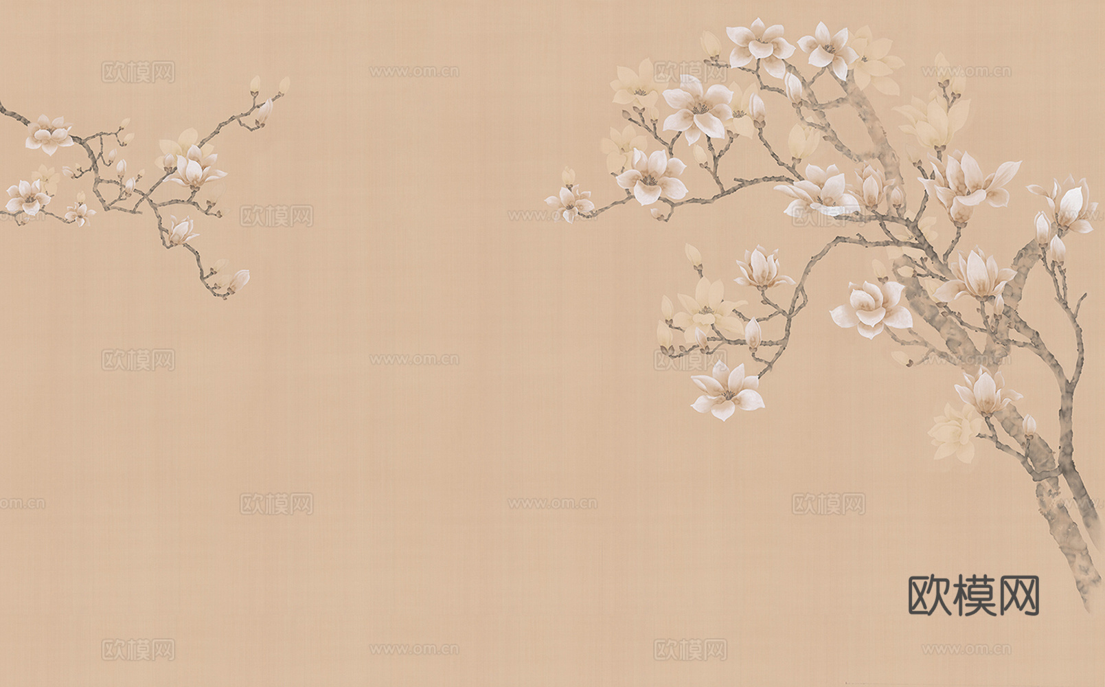新中式花鸟壁纸