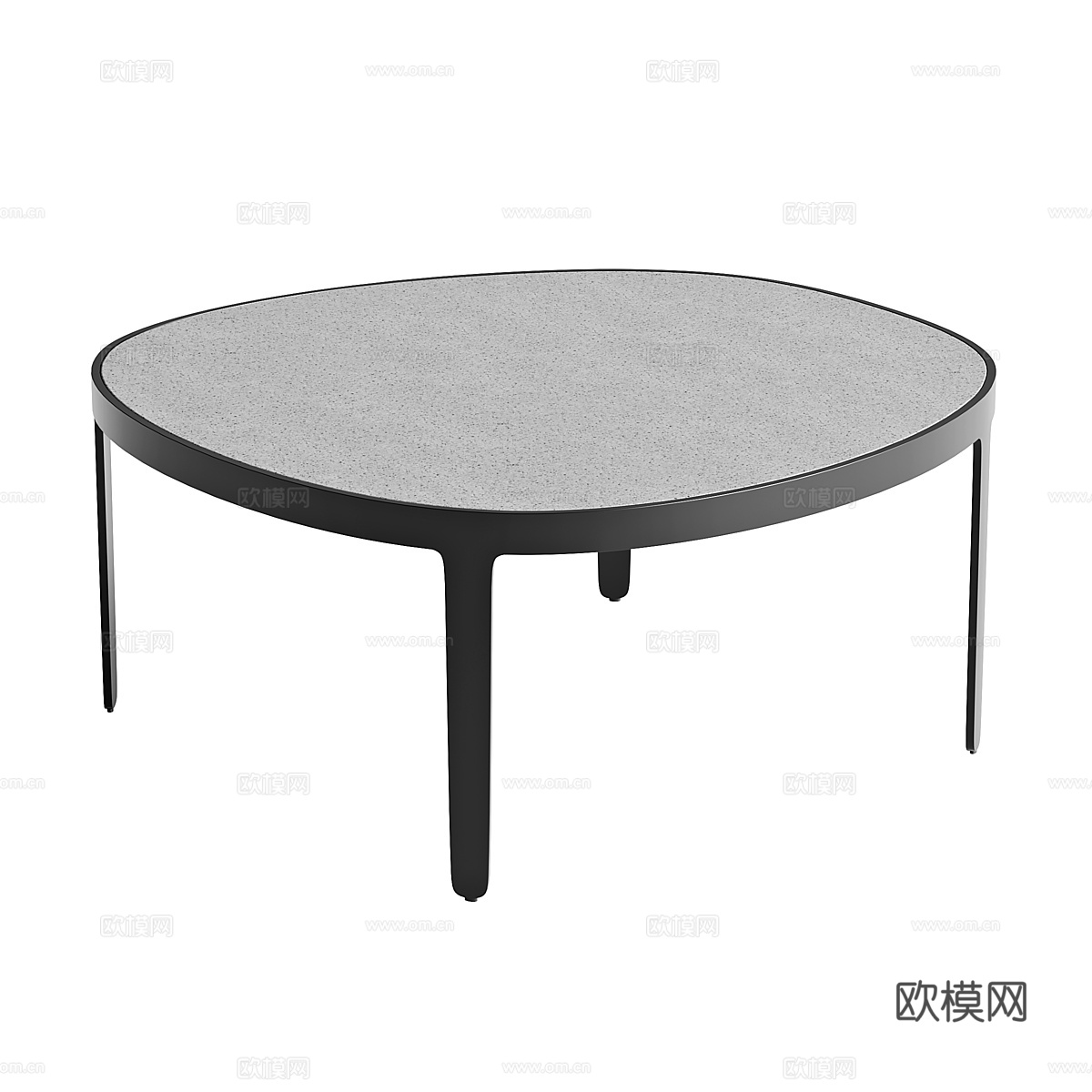 现代意式极简 Poliform 小茶几3d模型