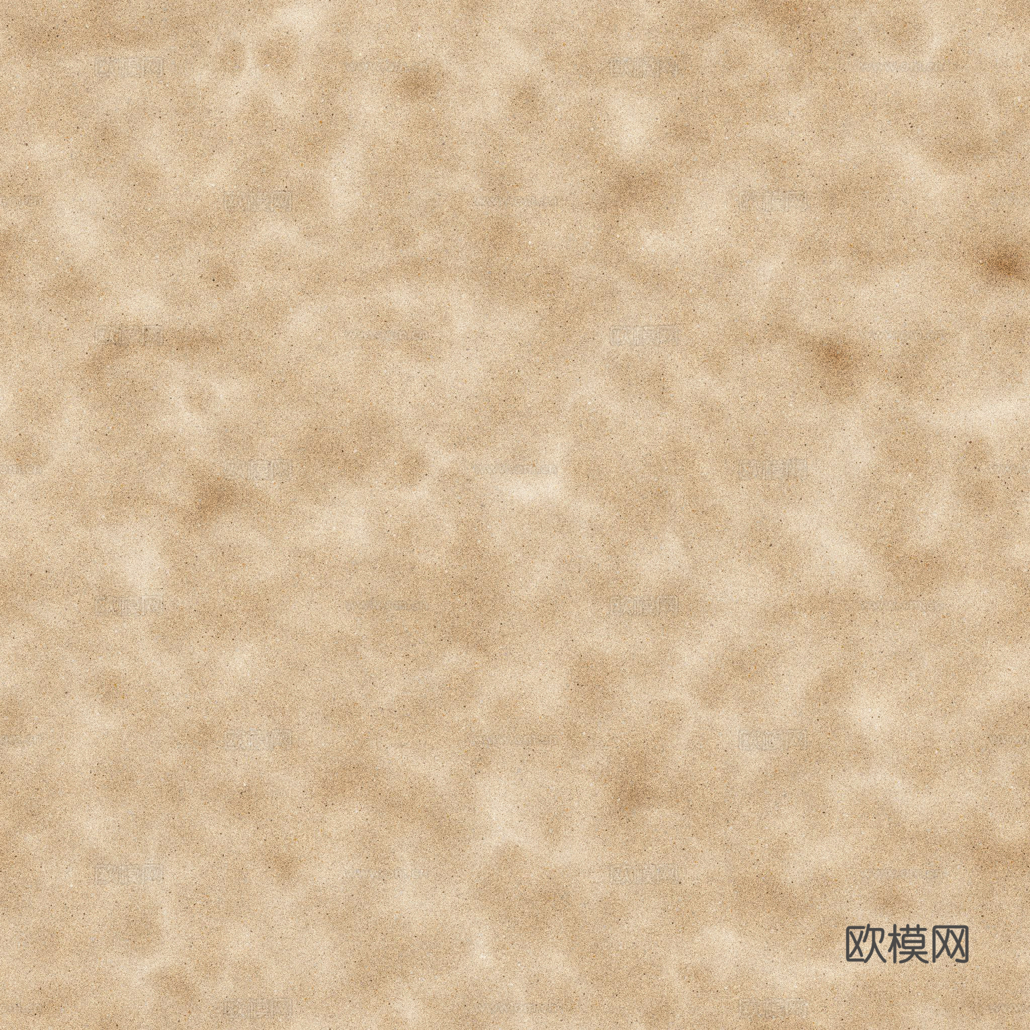 景观沙滩 儿童沙池 沙地pbr-2k无缝
