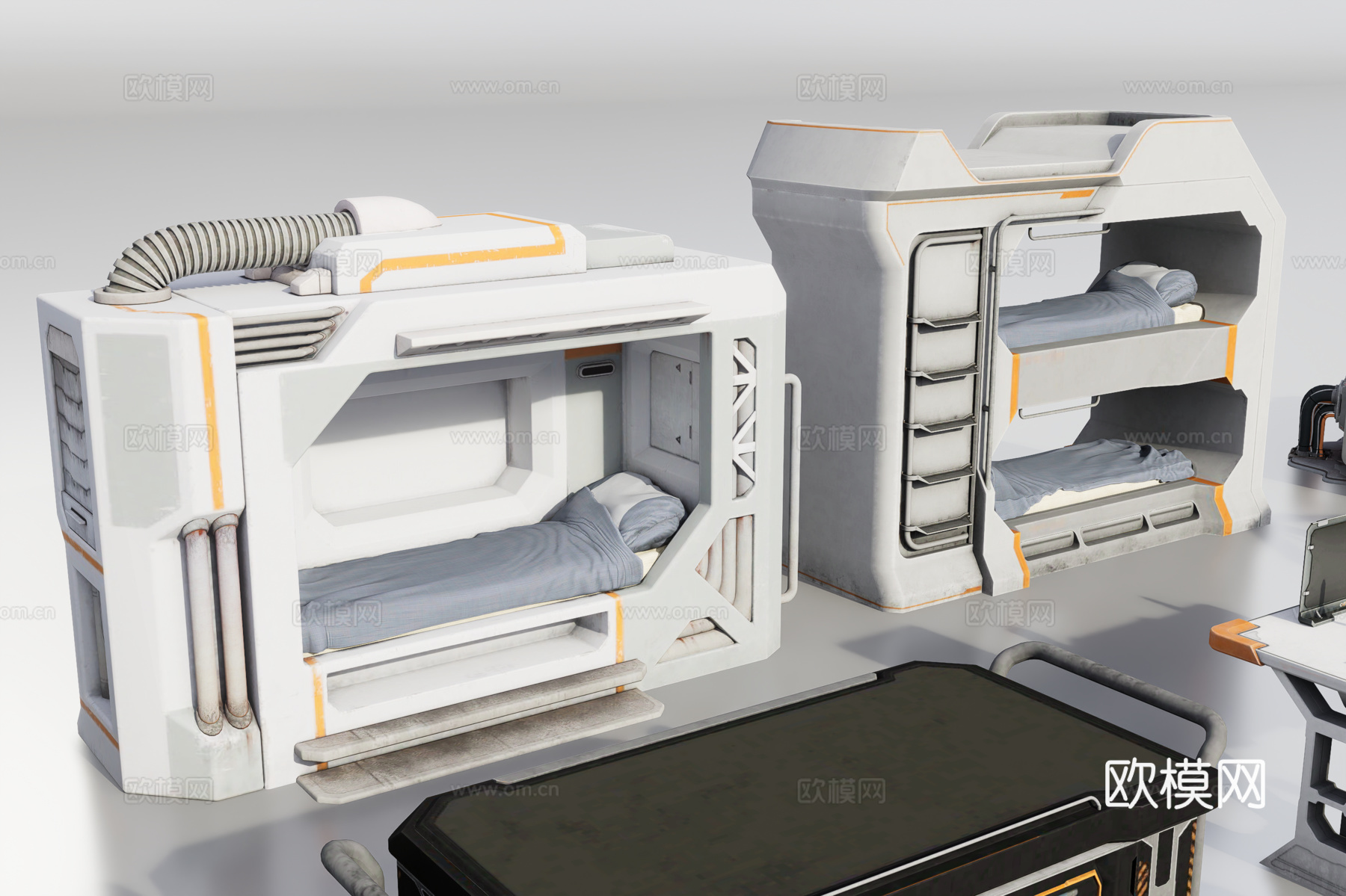 科幻家具3d模型