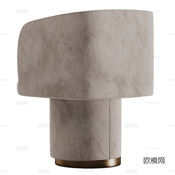 现代意式轻奢 Marly 餐椅3d模型下载(渲染图4)