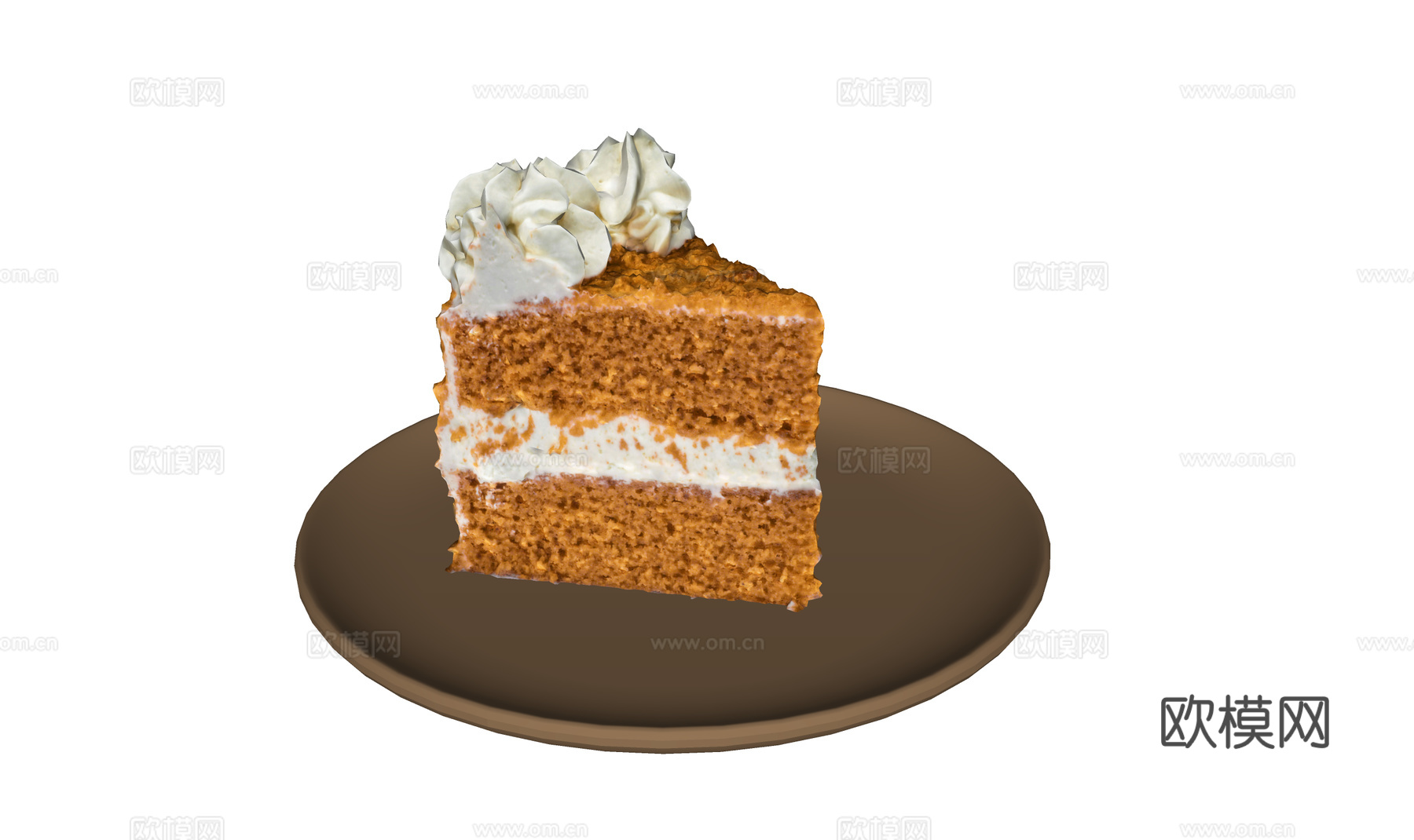 食物 蛋糕 巧克力蛋糕 生日蛋糕3d模型