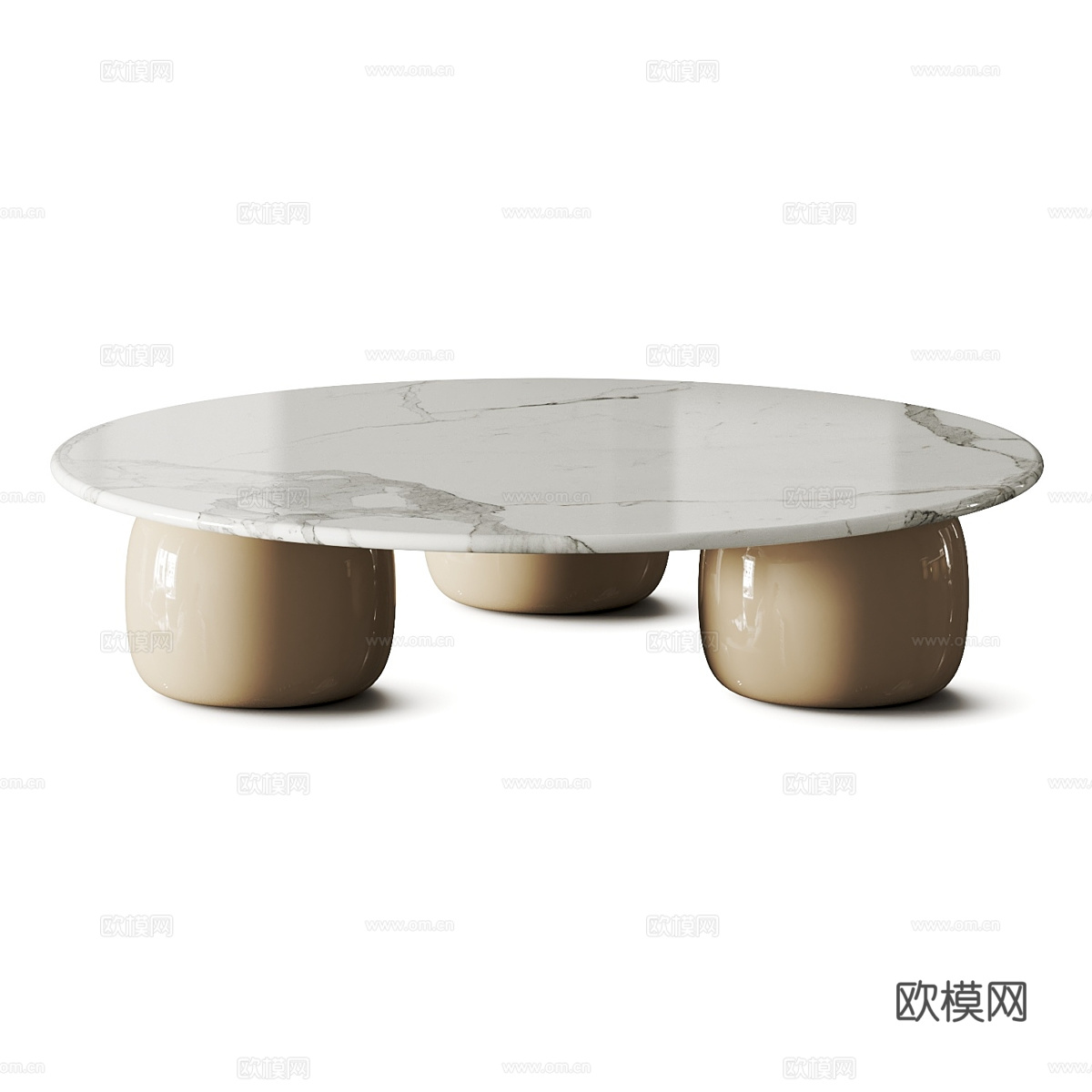 现代轻奢 Marelli Lua 茶几3d模型下载（渲染图6）