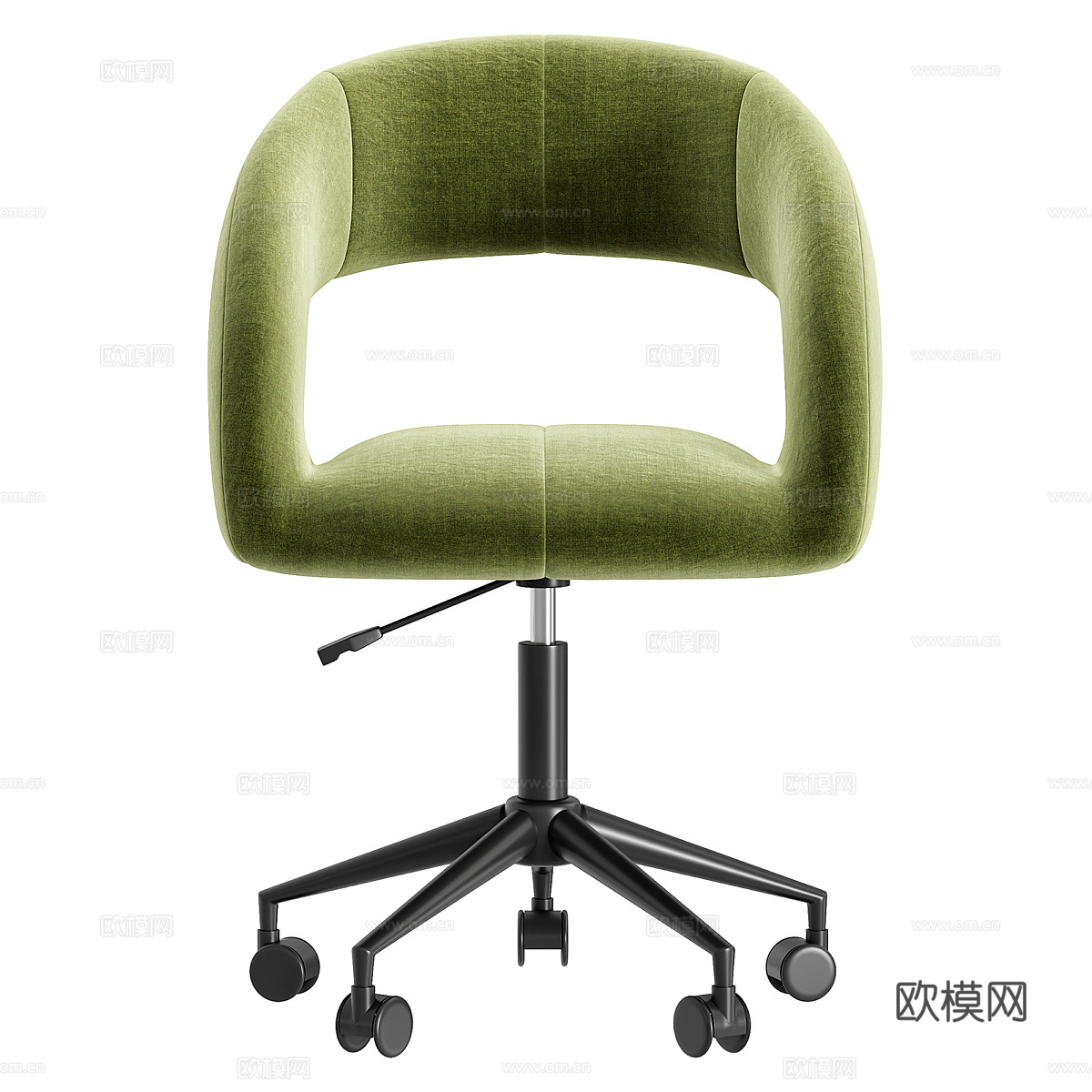 现代奶油风 Mia 办公椅3d模型