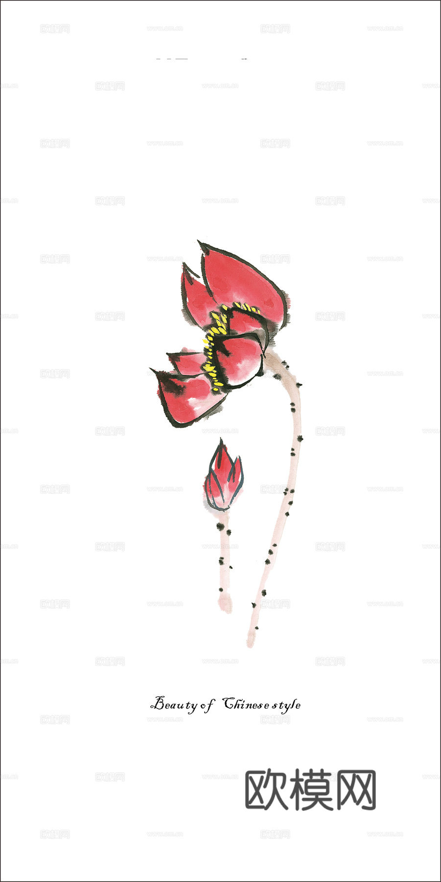 新中式装饰画挂画高清下载