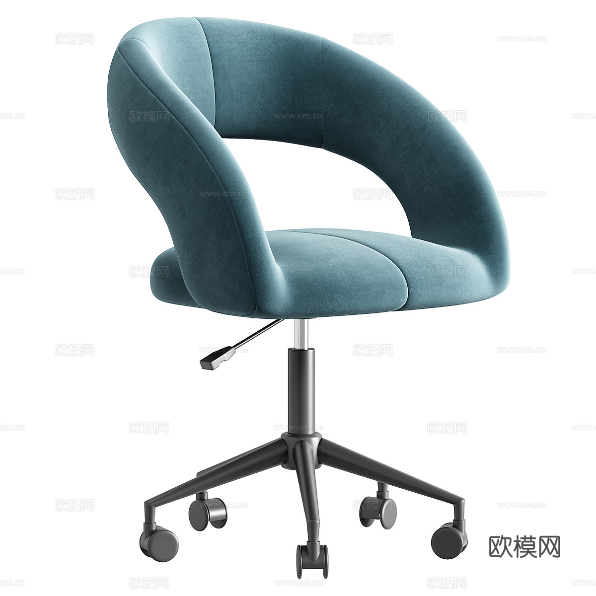 现代奶油风 Mia 办公椅3d模型