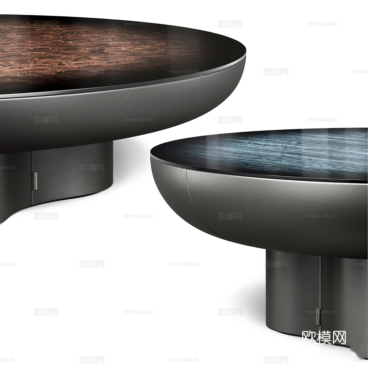 现代意式轻奢茶几3d模型