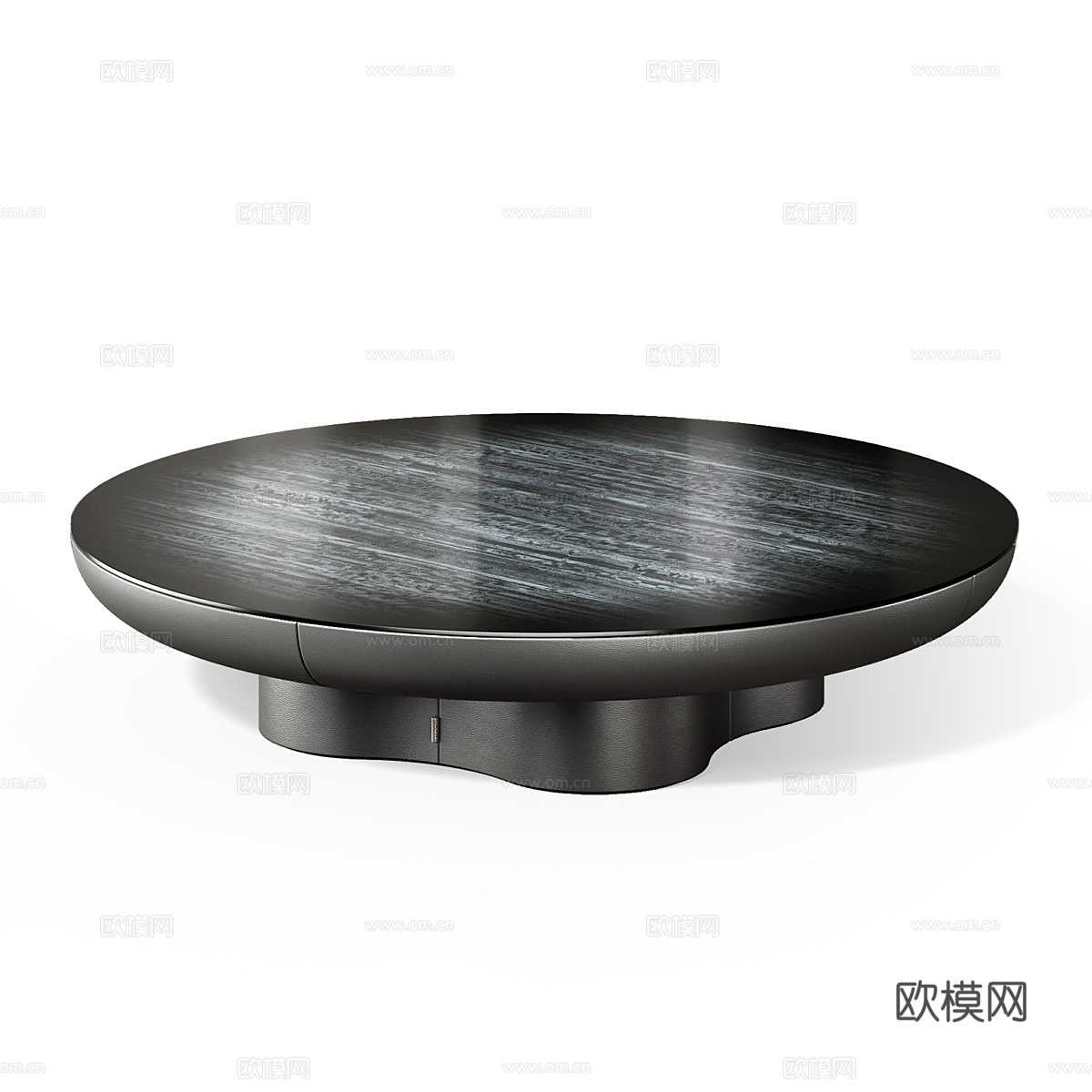 现代茶几  圆茶几3d模型