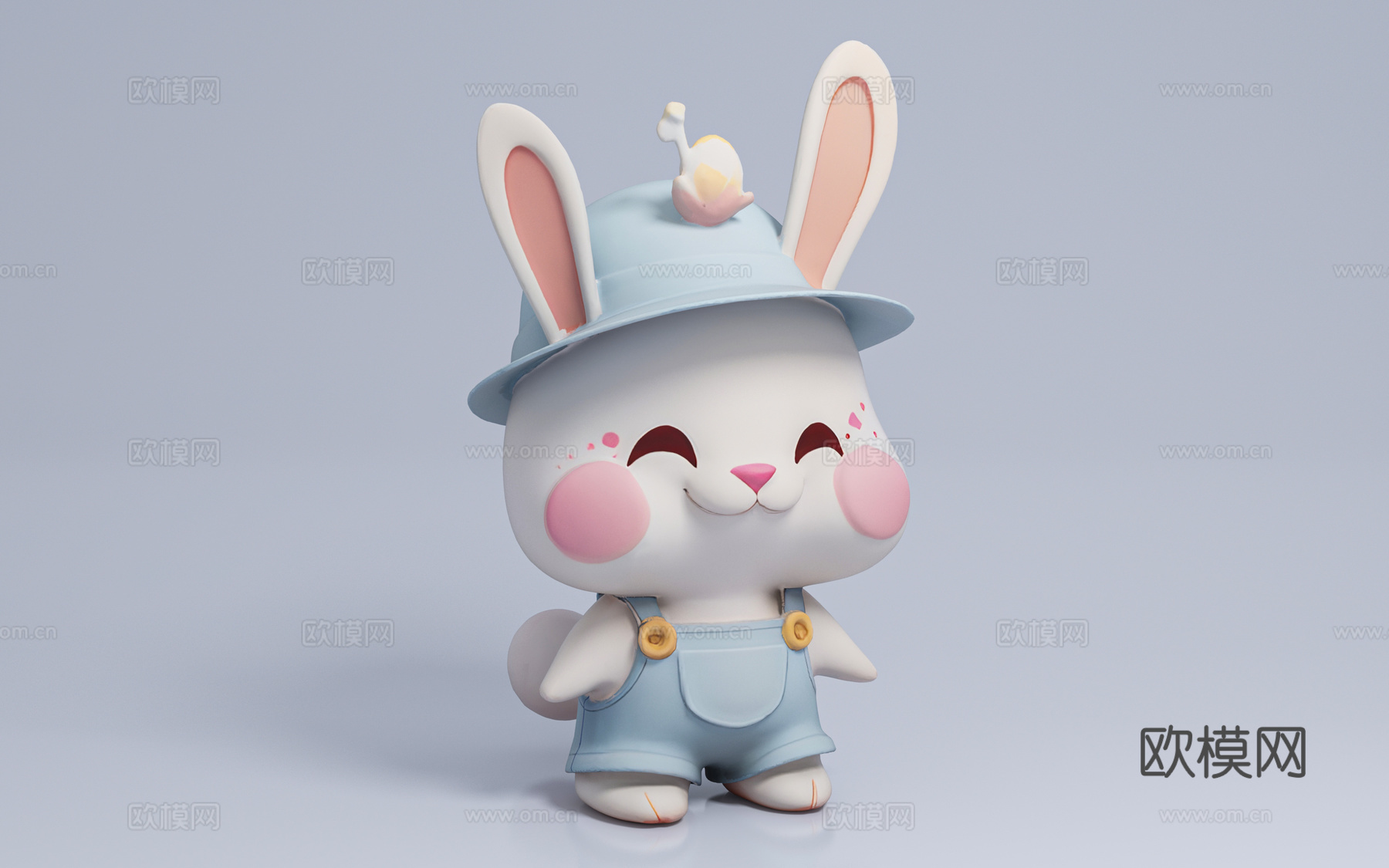 扮演 COS 可爱兔子 玩偶 装饰 手办 玩具 摆件 雕塑3d模型
