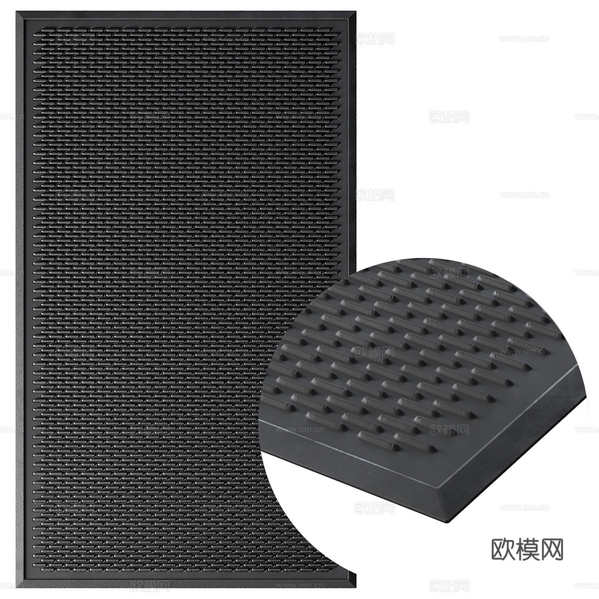 橡胶垫 地垫 防滑垫3d模型