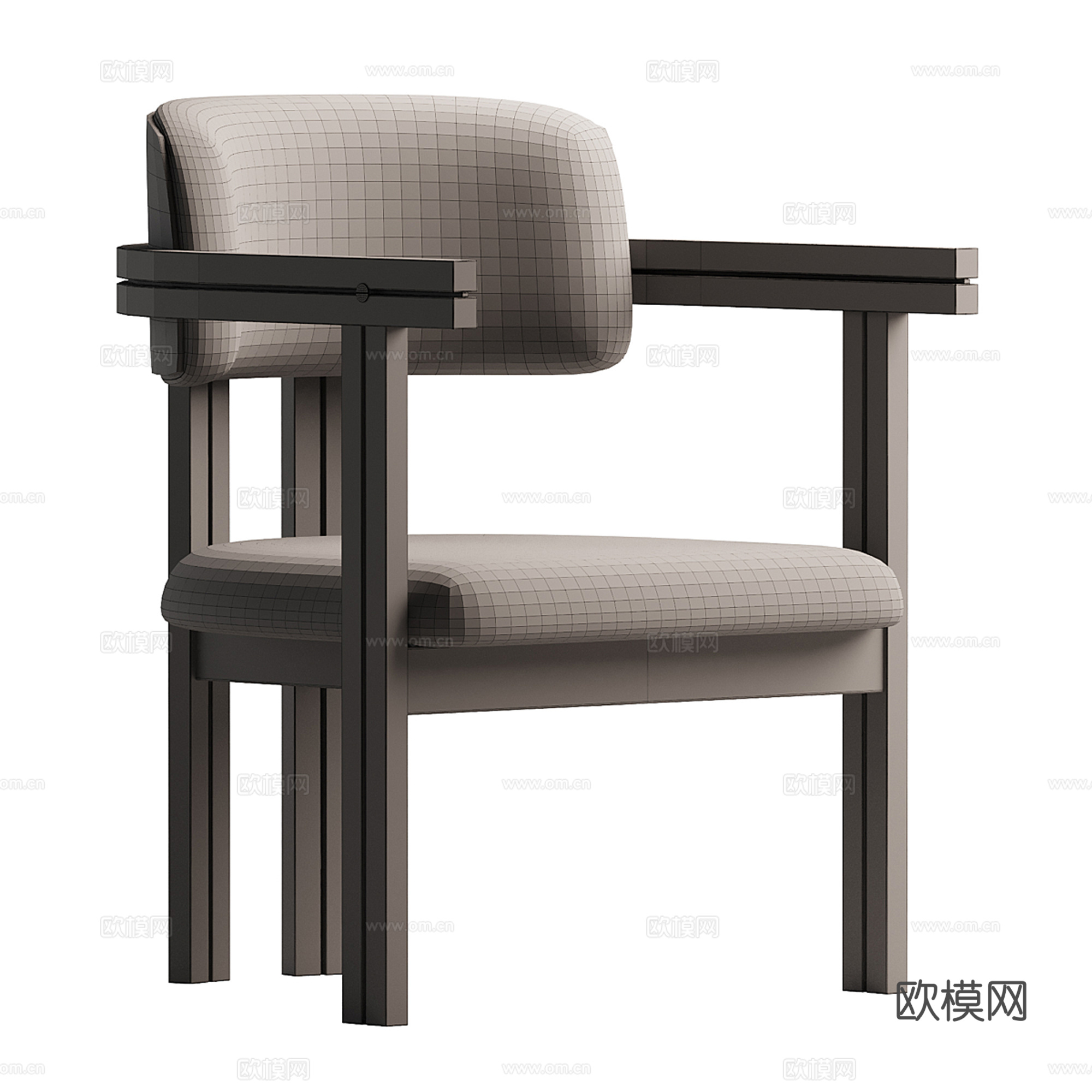 单椅 餐椅 扶手椅3d模型