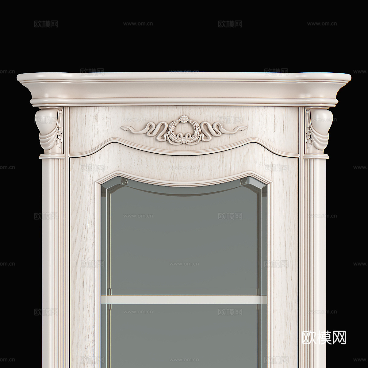 法式酒柜 餐边柜3d模型