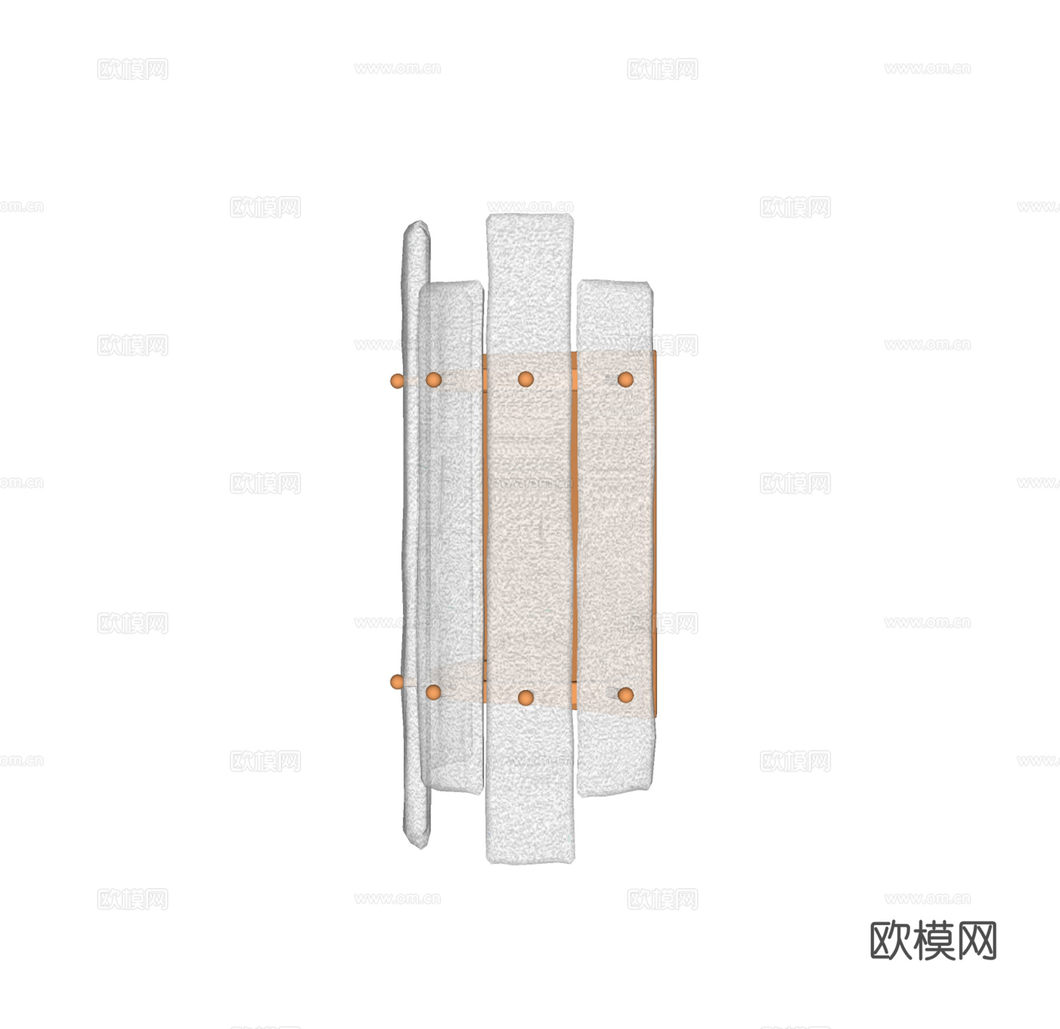 现代轻奢壁灯su模型