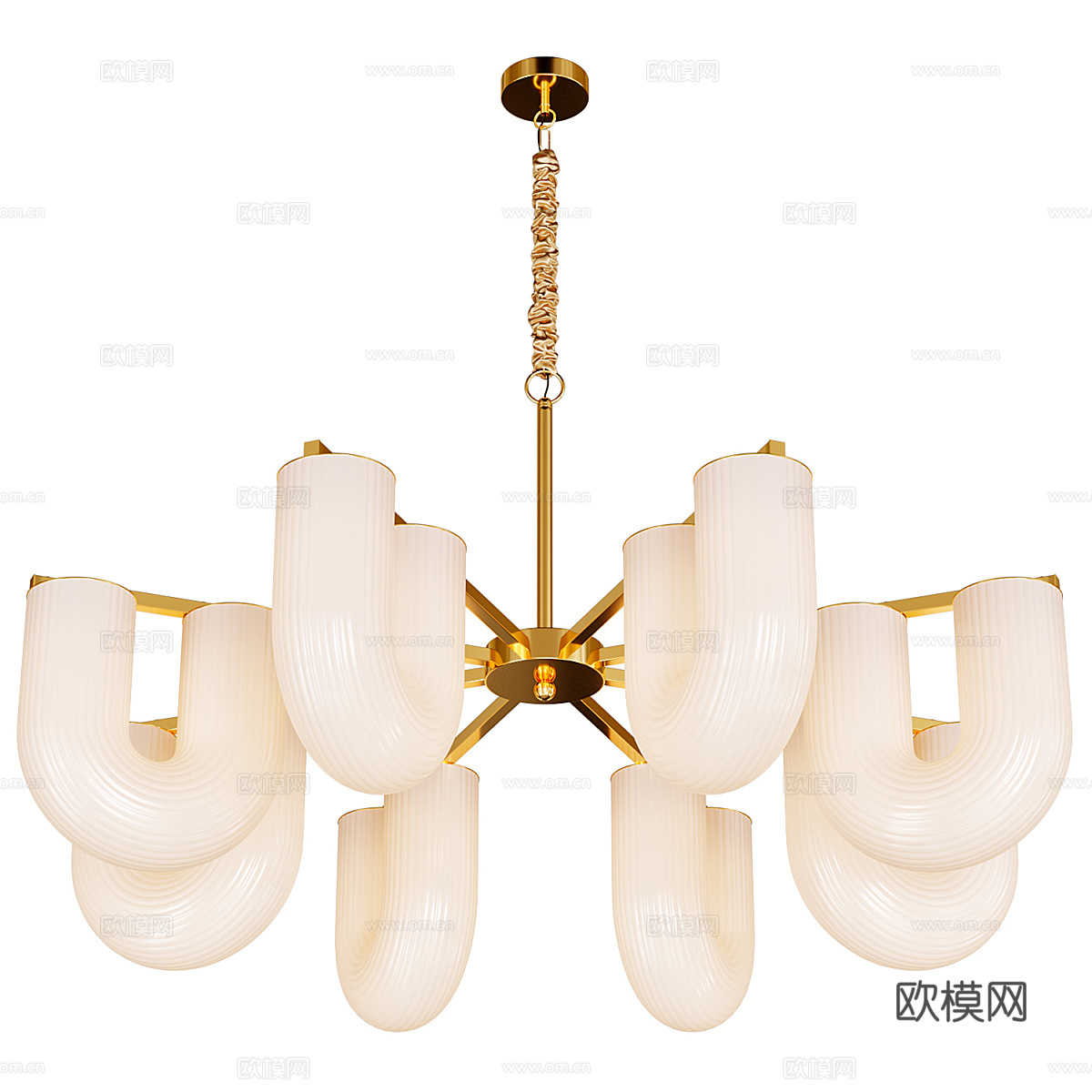 现代轻奢 GAUTE 挂灯3d模型