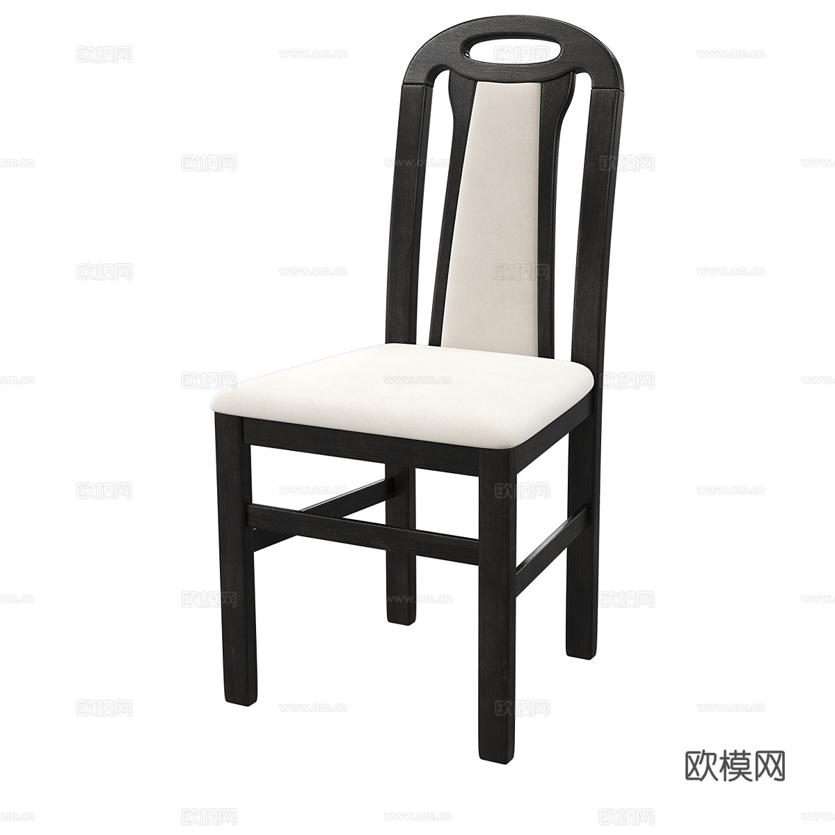 北欧简约单人椅子 椅子 简约椅子 休闲椅子3d模型