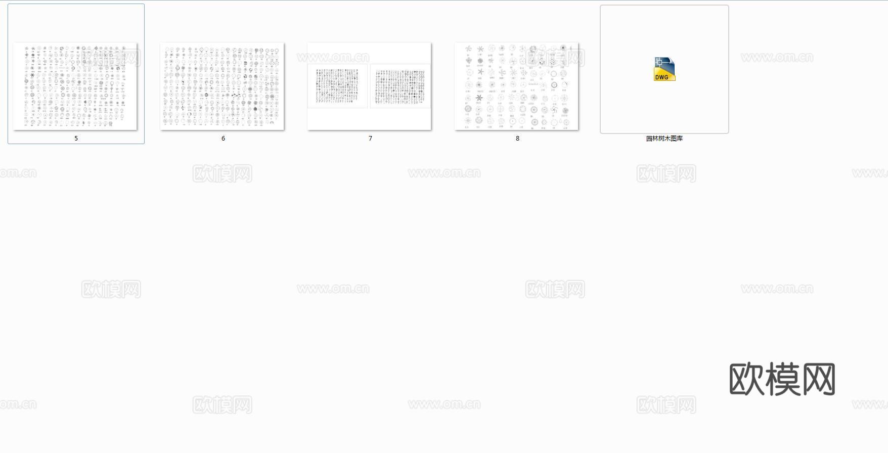 99套屋顶花园平面图施工图cad施工图