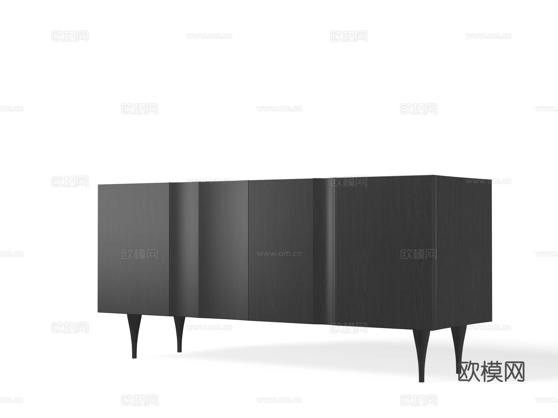 现代装饰柜3d模型
