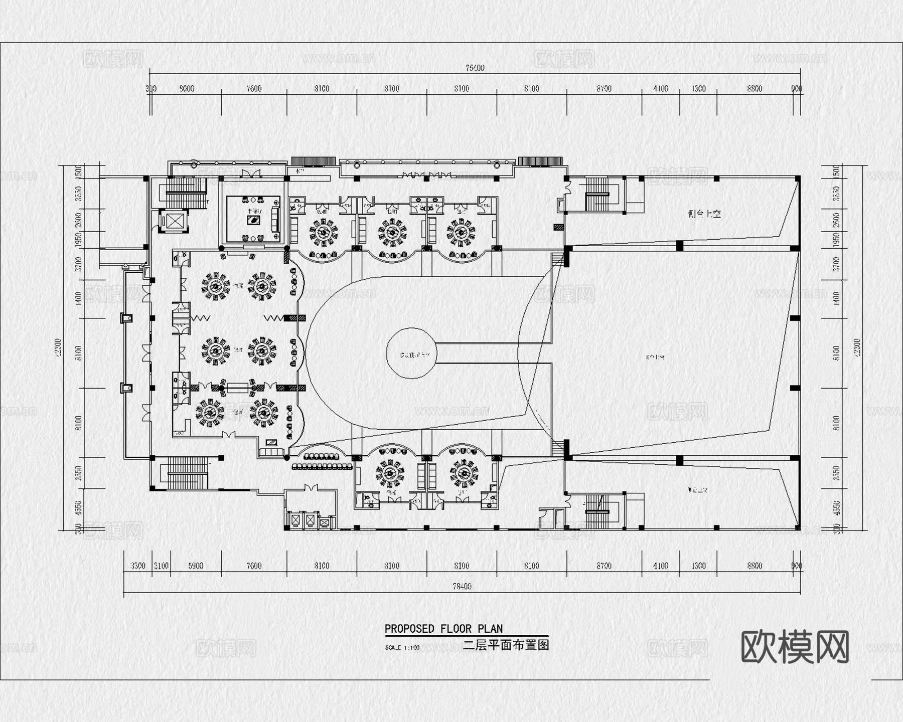 宴会厅 酒店宴会厅 宴席 酒楼 餐厅 婚礼宴会厅 酒楼宴会厅cad施工图