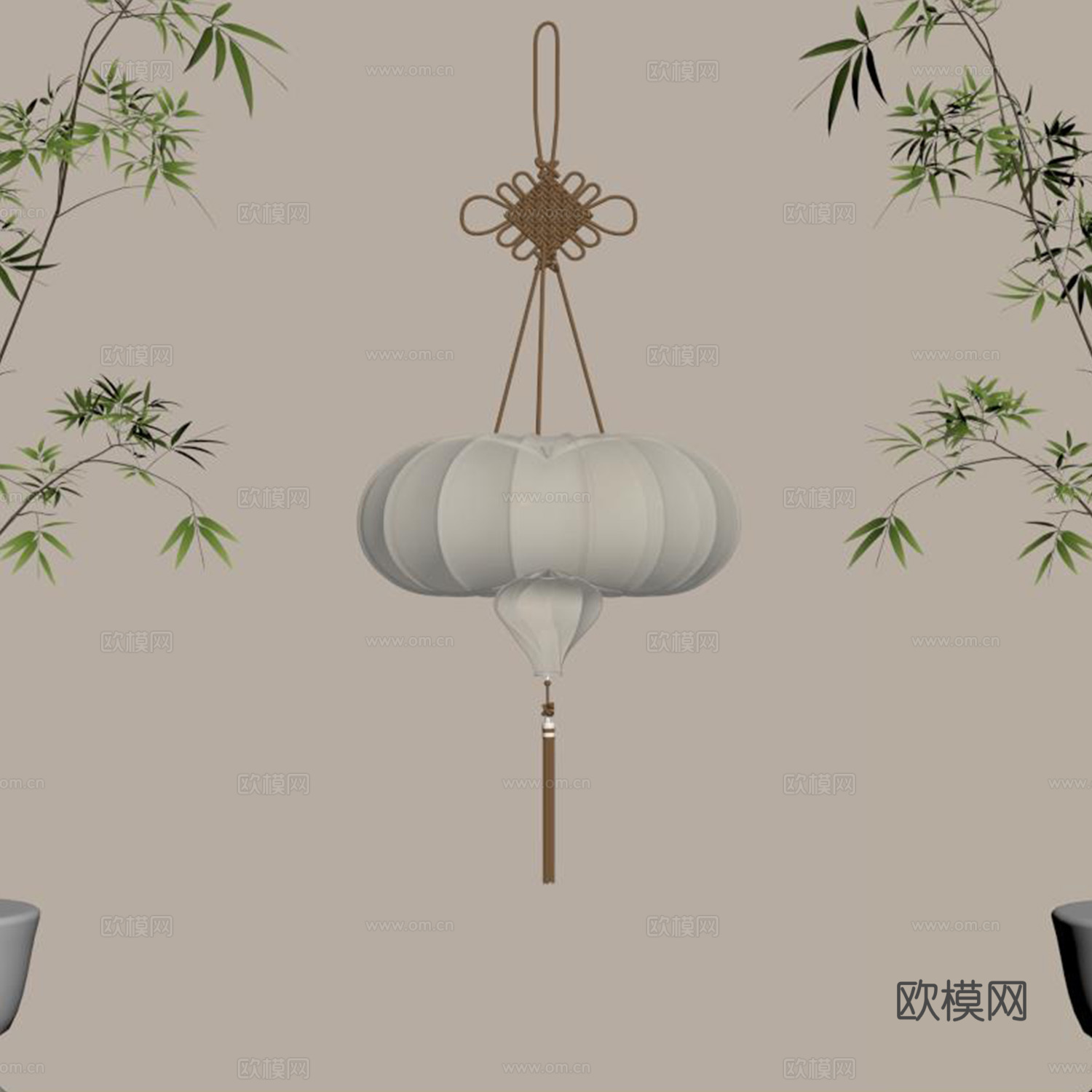 灯笼su模型
