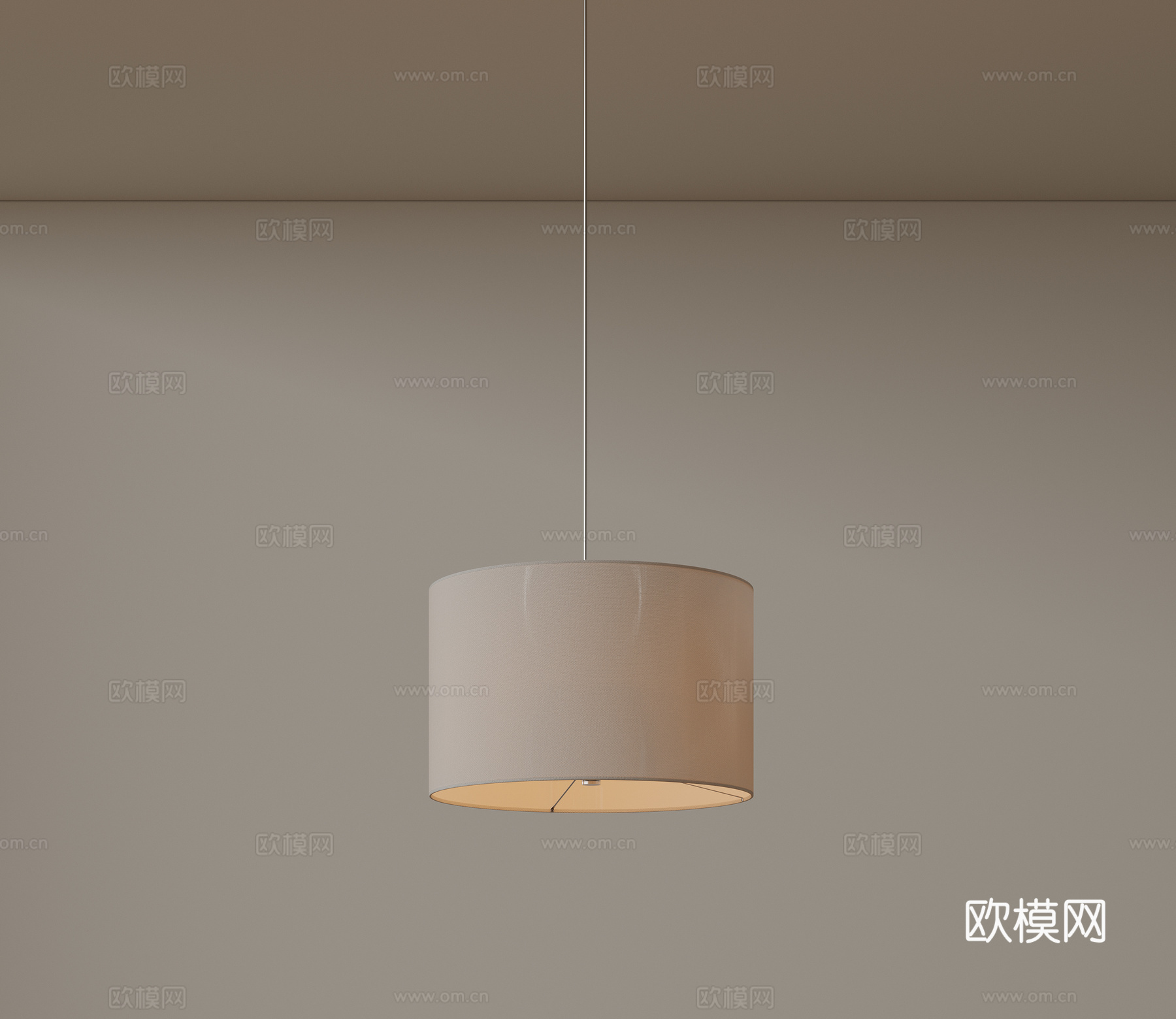现代中古风吊灯 极简奶油风吊灯 北欧简约吊灯 餐厅吊灯 卧室su模型