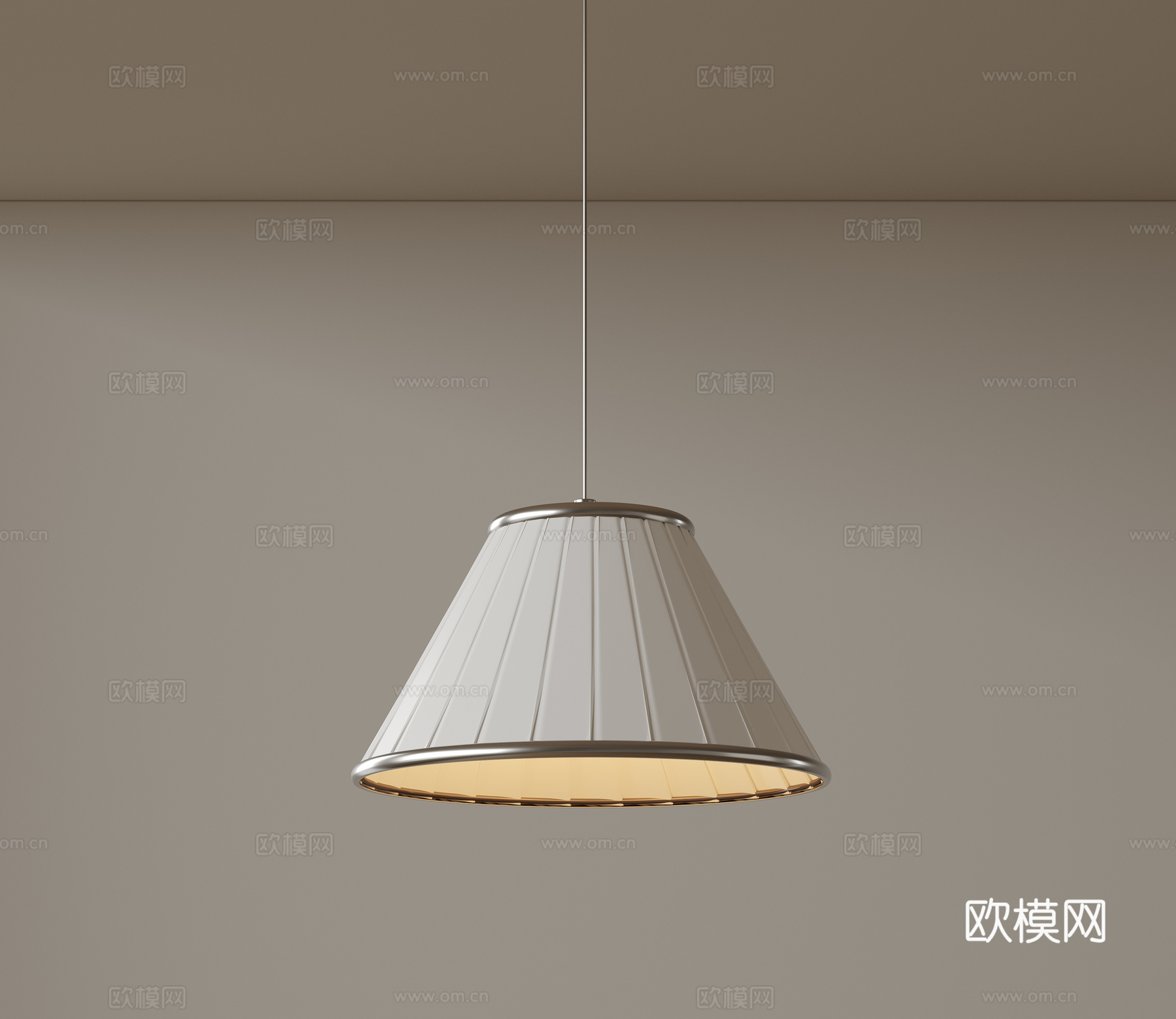 现代中古风吊灯 极简奶油风吊灯 北欧简约吊灯 餐厅吊灯 卧室su模型
