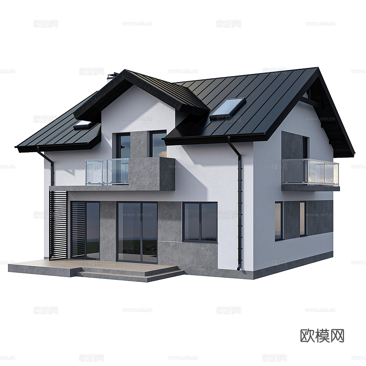 住宅建筑3d模型