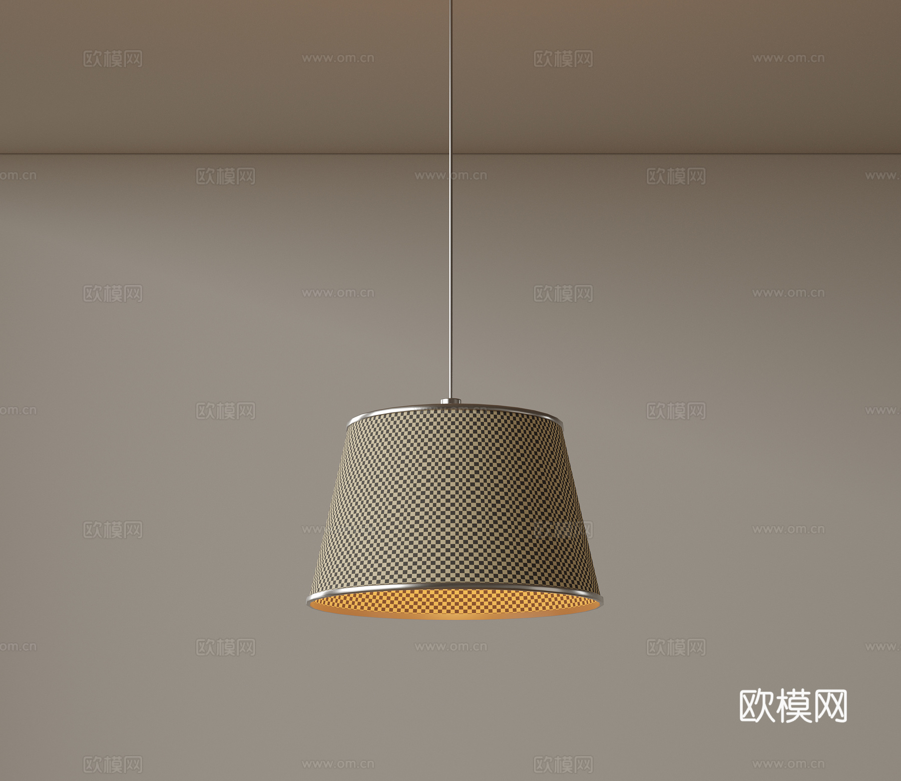 现代中古风吊灯 极简奶油风吊灯 北欧简约吊灯 餐厅吊灯 卧室su模型