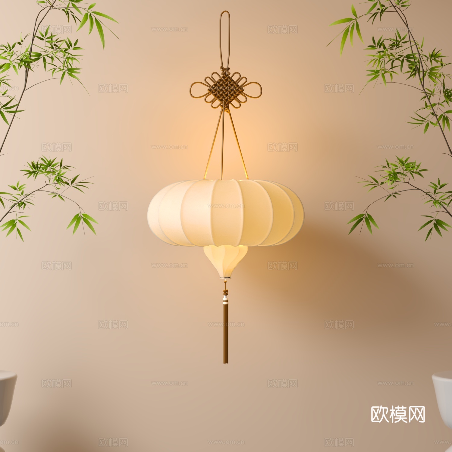 灯笼su模型