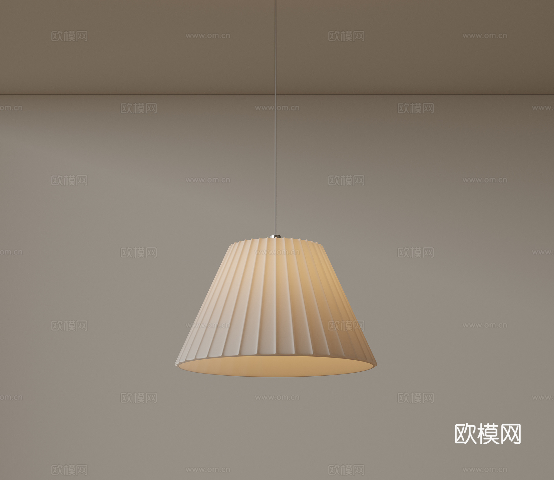 现代中古风吊灯 极简奶油风吊灯 北欧简约吊灯 餐厅吊灯 卧室su模型