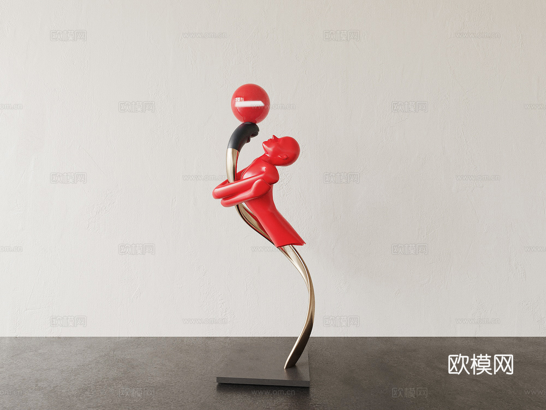 雕塑 人形雕塑 艺术雕塑3d模型