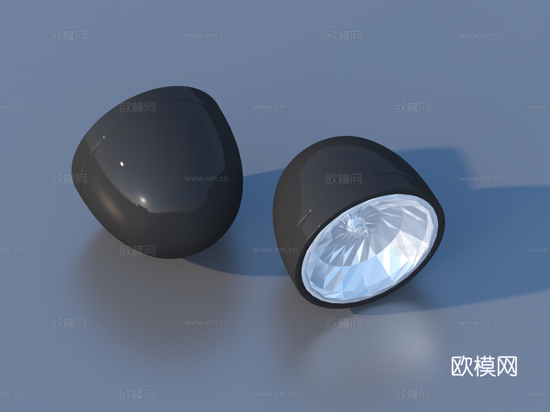 车灯 灯具 摩托车灯3d模型