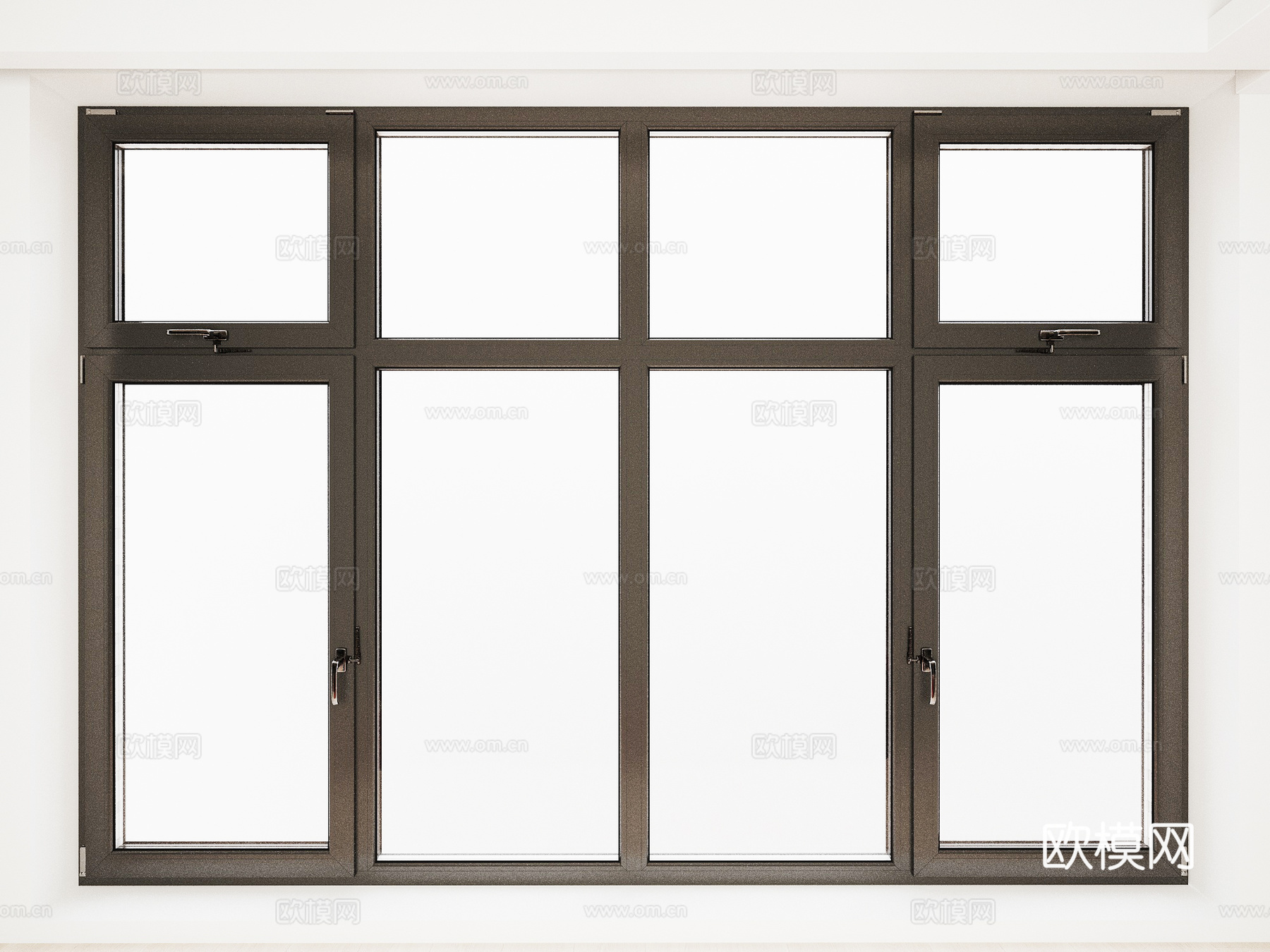 窗户 平开窗3d模型