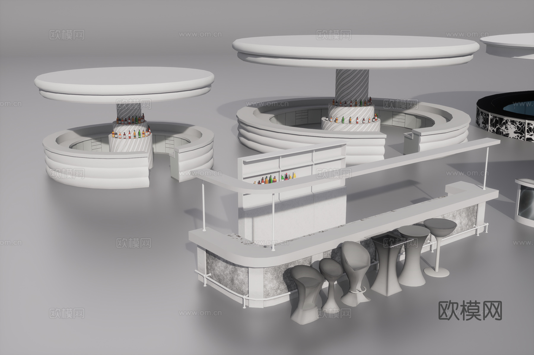 销售台3d模型