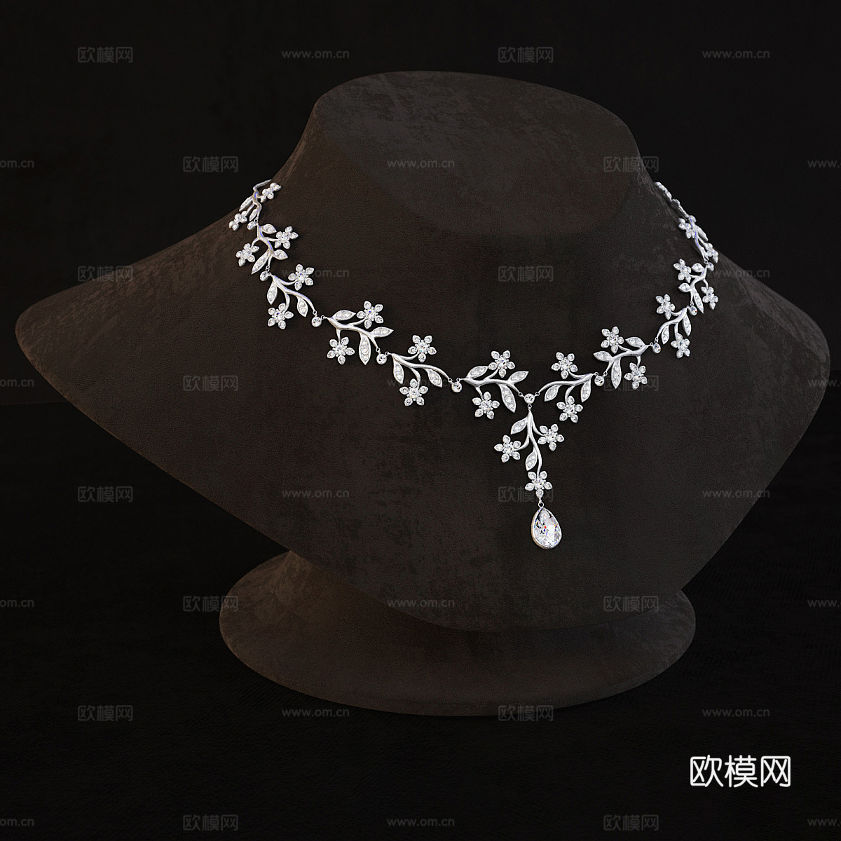 珠宝首饰 珠宝项链3d模型