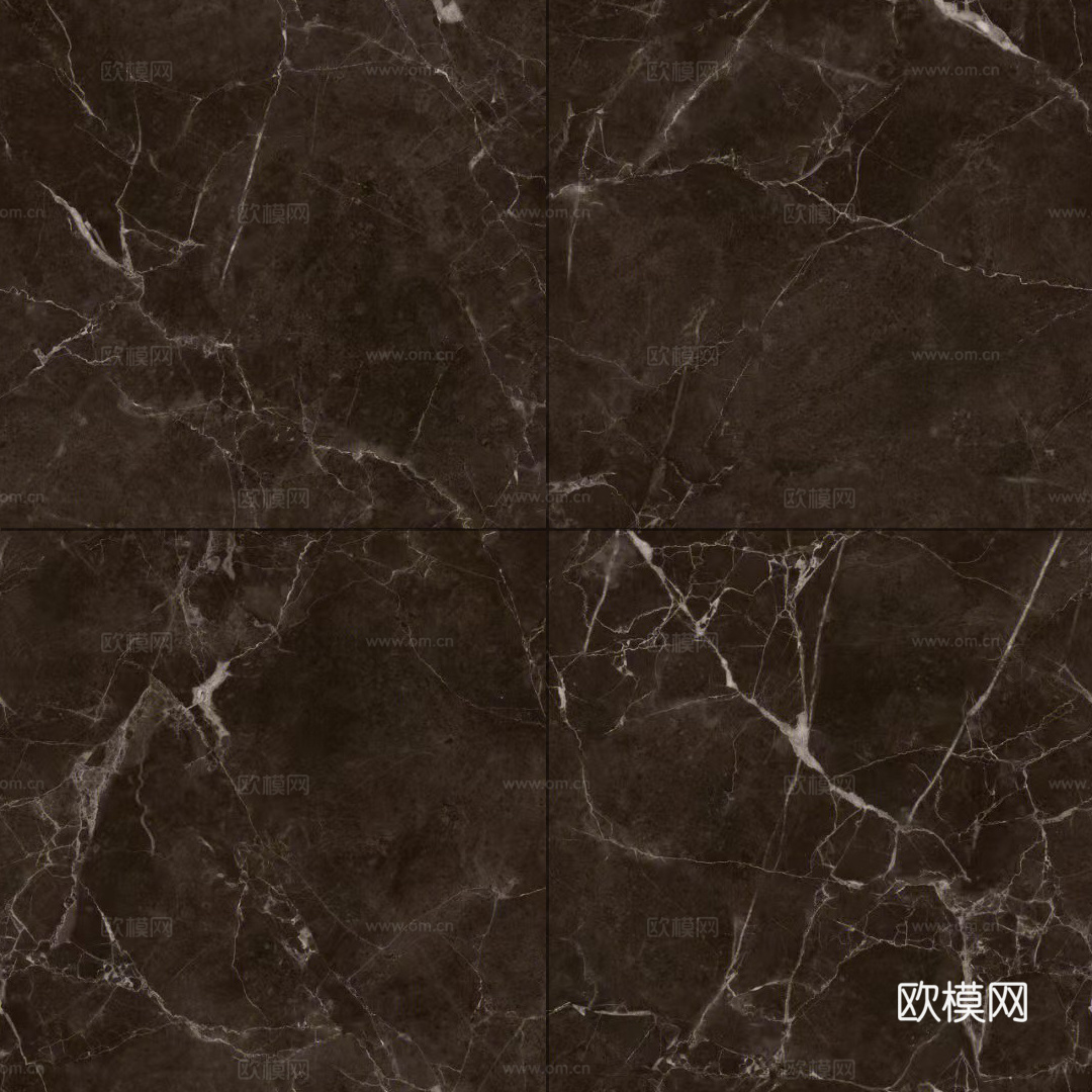 无缝深咖色大理石奢石 无缝深棕色大理石瓷砖