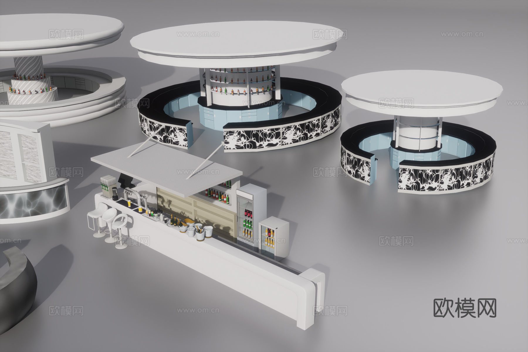 销售台3d模型