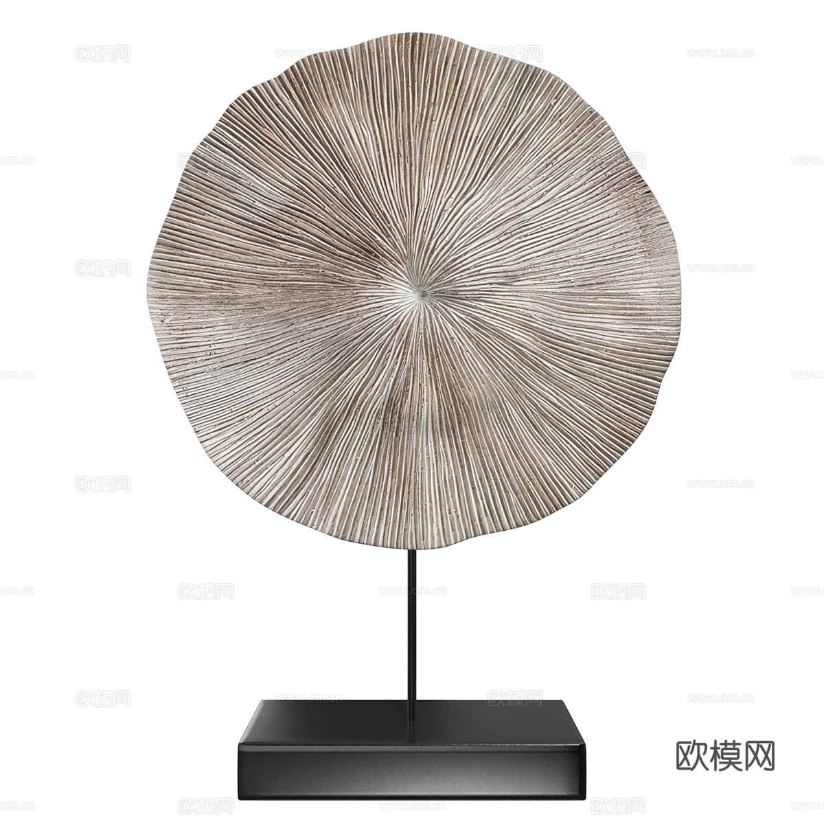 现代珊瑚摆件3d模型