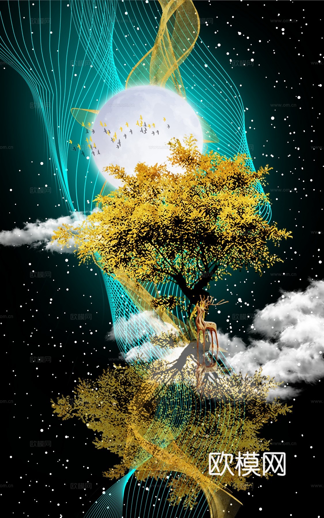 高清现代装饰画挂画下载