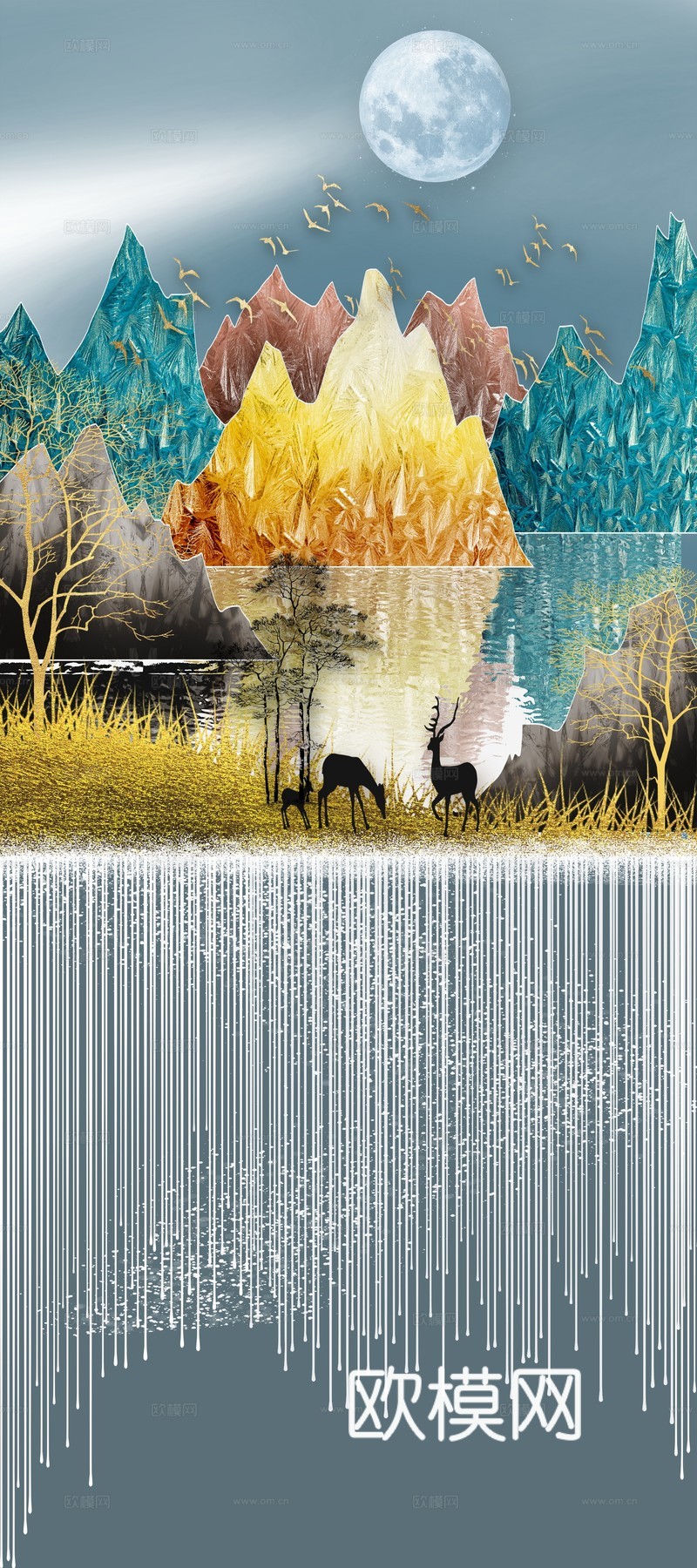 高清现代装饰画挂画下载