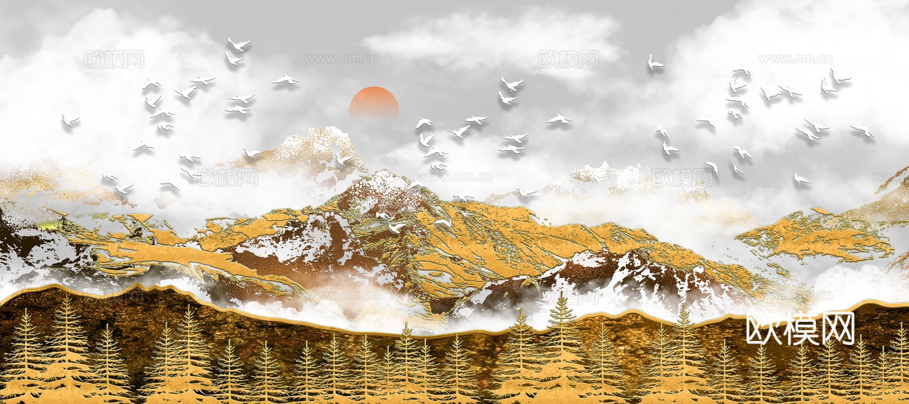 高清现代装饰画挂画下载