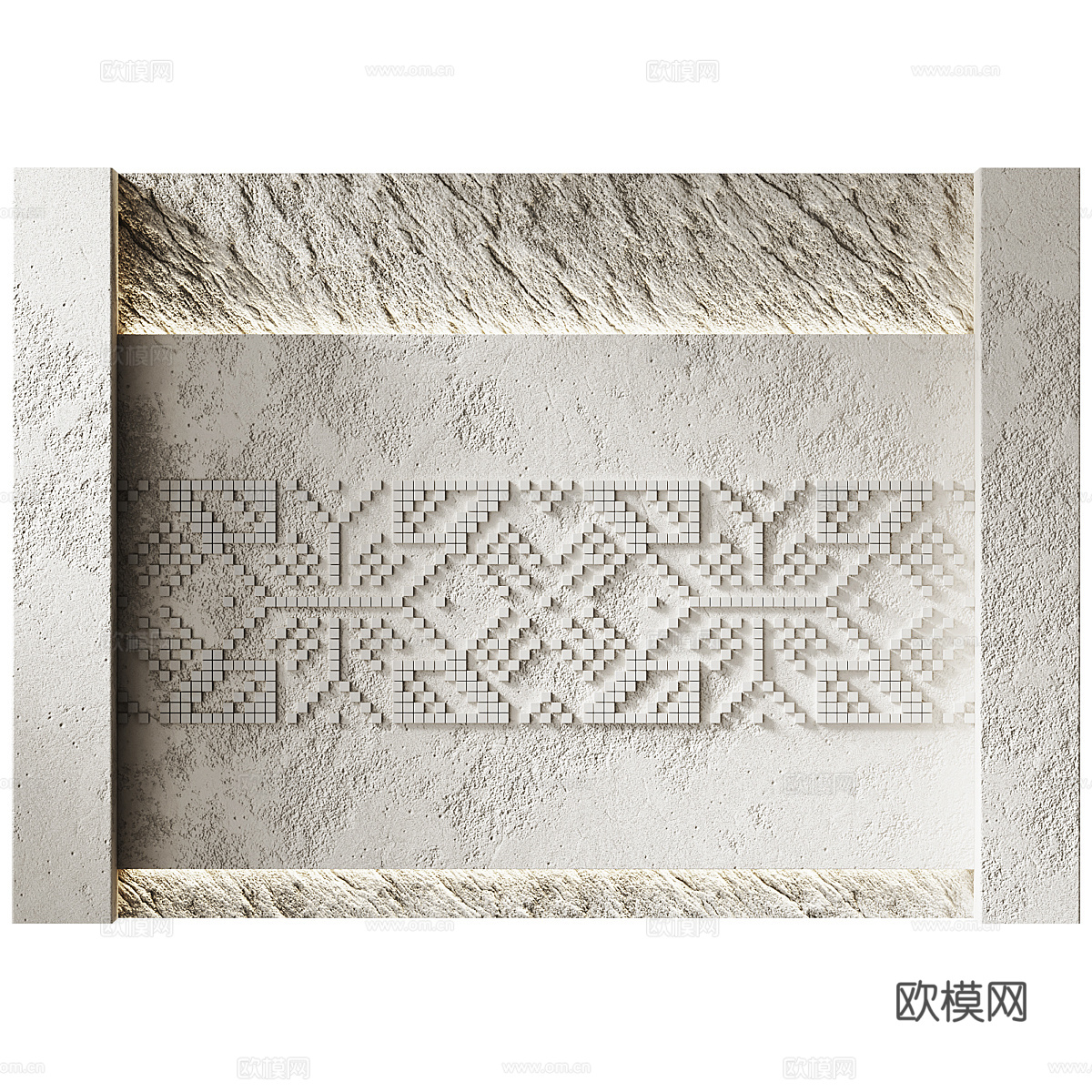 背景墙3d模型下载