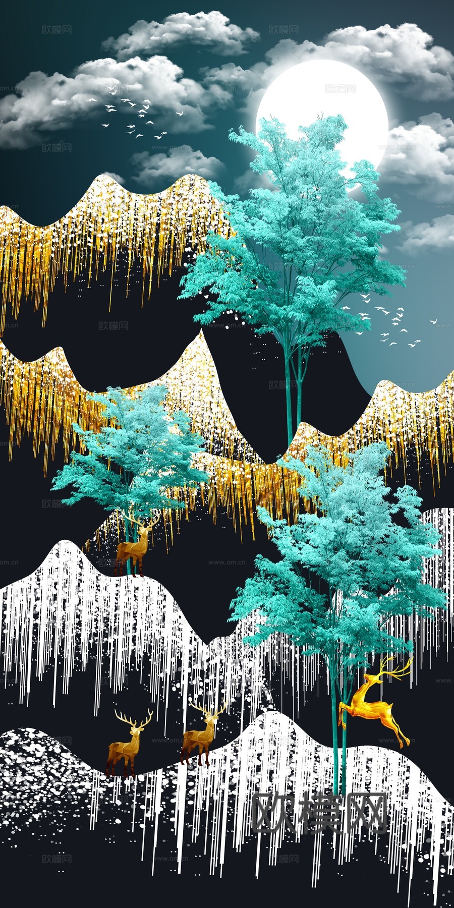 高清现代装饰画挂画下载