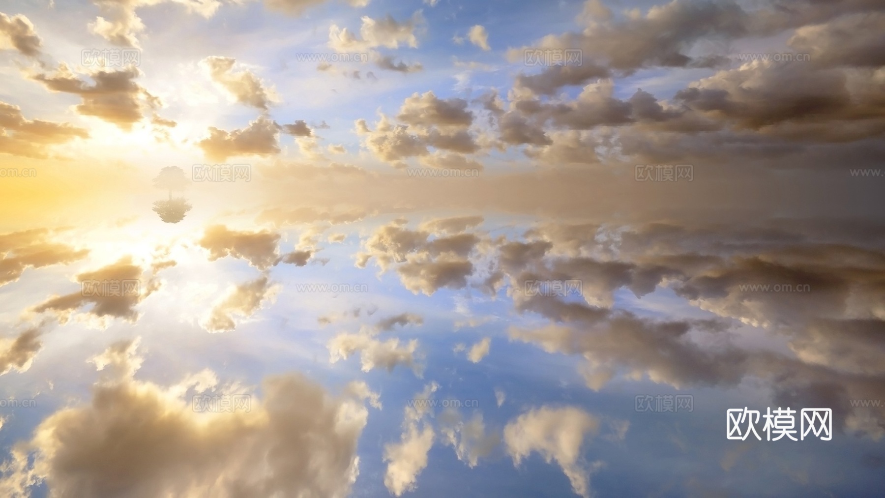 天空云浮