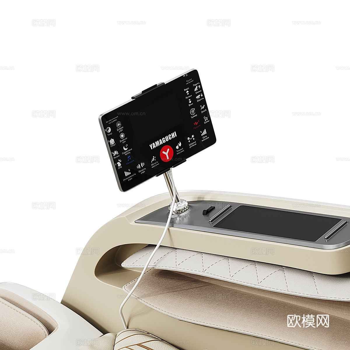 现代轻奢太空舱按摩椅3d模型