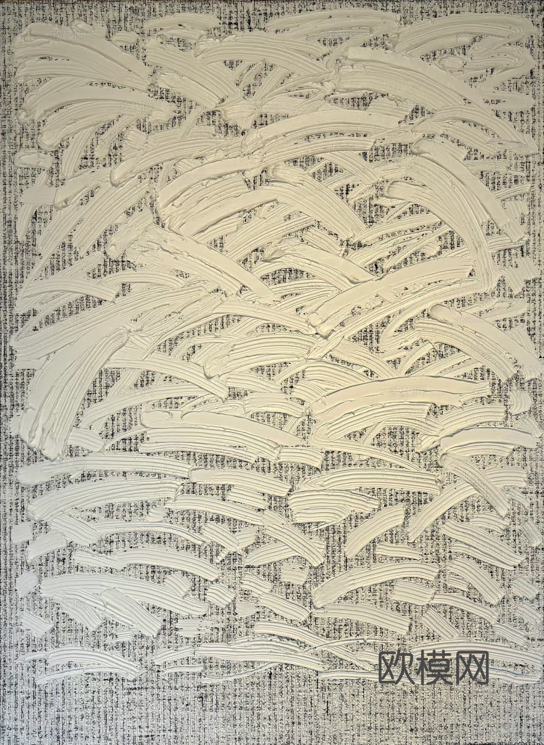 抽象肌理挂画