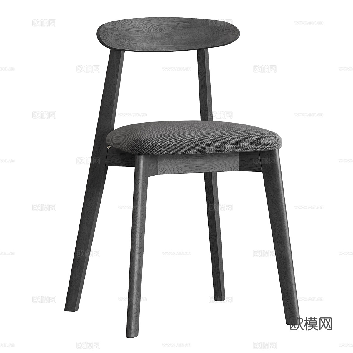 新中式单椅3d模型