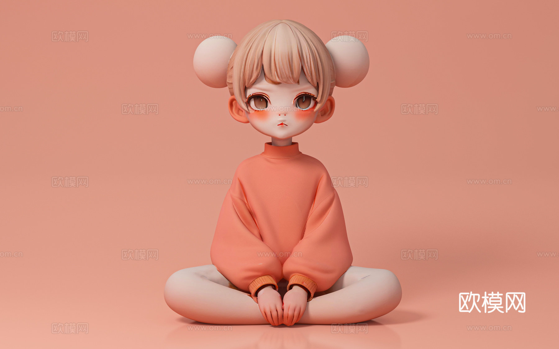 女孩 女人 女性 人物 卡通形象 动漫 玩具 美陈 手办 摆3d模型